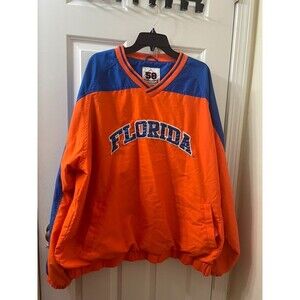 Mens 90s Vintage Florida Gators Pullover Windbreaker Jacket Size XXL